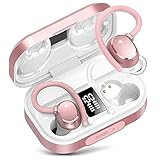 KT1 Wireless Earbuds, Sports Bluetooth Headphones, 120Hrs Playtime Ear Buds for Small Ear, IPX7...