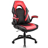 Home Office Desk Chairs - Bonded Leather Computer Gaming Chair High Back Ergonomic Executive Chair...
