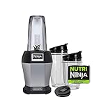 Ninja BL455_30 Nutri Professional Personal Blender Bonus Set with 3-Sip & Seal Single Serves(12, 18,...