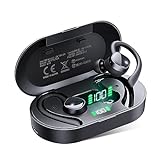 Psier Wireless Earbuds Sports Wireless Headphones 4 Mic Clear Calls 60H Playtime Ear buds Supports...