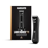 MANSCAPED® Electric Groin Hair Trimmer, The Lawn Mower™ 3.0, Replaceable Ceramic Blade Heads,...
