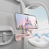 Airplane Travel Essentials Phone Holder, Klearlook Universal Flight Essentials Phone Mount with...