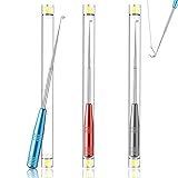Quick Fish Hook Remover Tool 3 Set Fishhook Easy Removal Detacher for Fishing Accessories Stainless...