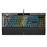 Corsair K100 RGB Mechanical Gaming Keyboard - CHERRY MX SPEED RGB Silver Keyswitches - AXON...