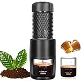 STARESSO Classic Portable Espresso Maker,Unique 2IN1 Travel Coffee Maker,Compatible Nespresso...