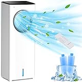 Portable Air Conditioners, 3-in-1 Bladeless Evaporative Air Cooler, 3 Speeds 3 Modes Personal AC...