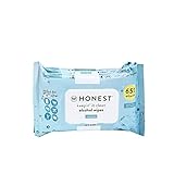 The Honest Company Sanitizing Alcohol Wipes, Unscented, 150 Count