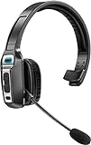 Sarevile Trucker Bluetooth Headset, V5.2 Wireless Headset with Upgraded Microphone AI Noise...