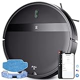 Robot Vacuum and Mop Combo, App/Alexa, Robotic Vacuum With WiFi/Bluetooth, Self-Charging Mopping...