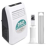 SereneLife 3-in-1 Portable Air Conditioner with Built-in Dehumidifier Function,Fan Mode, Remote...