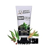 The Cut Buddy | Shave Cream for Coarse Hair | Ingrown Hair and Irritation Defense with Patented...