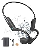 Bone Conduction Headphones, Wireless Bluetooth 5.3 Swimming IPX8 Professional Waterproof Headset,...