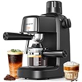 KEENSTAR 3.5Bar Espresso Machine with Milk Frother, 800W Compact Espresso and Cappuccino Machine...