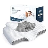 Osteo Cervical Pillow for Neck Pain Relief, Hollow Design Odorless Memory Foam Pillows with Cooling...