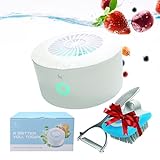 JNJ Homes Fruit and Vegetable Washing Machine, Fruit Cleaner Device, Fruit Purifier Clean Fresh...