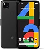 Google Pixel 4a Smartphone, 128GB Storage & Unlocked Cellular - Just Black (Renewed)