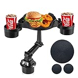 HOLDCY Cup Holder Expander for Car, 360 Degrees Rotate Adjustable 6.3 inches Surface Car Tray Table...