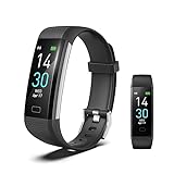 Fitness Tracker with Blood Pressure Heart Rate Blood Oxygen Monitor, Activity Tracker Sleep Monitor,...
