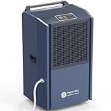 Moiswell 305 Pint Commercial Dehumidifier for Industrial Sites, Commercial-Grade Dehumidifiers with...
