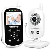 Video Baby Monitor with Camera and Audio - Auto Night Vision,Two-Way Talk, Temperature Monitor, VOX...