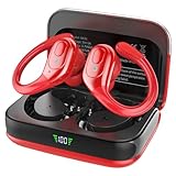 sajawass Wireless Earbuds Bluetooth 5.4 Headphones, Noise Canceling Ear Buds with 75hr Playtime, LED...