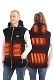 Tenes&Warm Lightweight Heated Vest for Men/Women with Battery Pack Rechargeable Electric Heated...