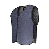 Fieldsheer Cooling Vest for Heat Relief, Evaporative Cooling Vest for Men and Women - Grey, X-Large