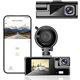 Dual Dash Cam Front and Inside FHD 1080P Dashcams for Cars with Infrared Night Vision Car Camera...