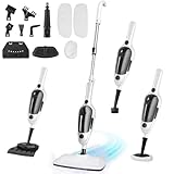 Steam Mop - 11-in-1 Steam Cleaner for Home with 15.2 OZ Water Tank & 23FT Power Cord, Detachable...