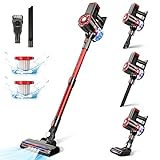 PRETTYCARE Cordless Vacuum Cleaner, 180W Powerful Suction Stick Vacuum with 35 min Long Runtime...