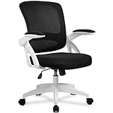 COMHOMA Office Chair, Ergonomic Mesh Rolling Computer Desk Chair with S-Curved Shape Backrest and...