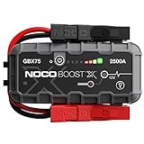 NOCO Boost X GBX75 2500A 12V UltraSafe Portable Lithium Jump Starter, Car Battery Booster Pack,...