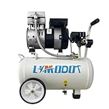 Limodot Quiet Air Compressor Portable, 70 dB, Silent and Electric for Car and Bike Tires, Nail Gun,...