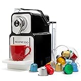 Mixpresso Espresso Machine for Nespresso Compatible Capsule, Single Serve Coffee Maker Programmable...