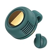 Small Clip on Fan - Portable Small Bladeless Fan Clip on | Rechargeable Wearable Air Cooler with 3...