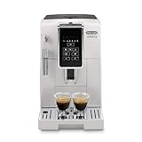 De'Longhi Dinamica Espresso Machine, White - Automatic Bean-to-Cup Brewing, Built-In Steel Burr...