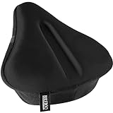 Bikeroo Bike Seat Cushion - Padded Gel Wide Adjustable Cover for Men & Womens Comfort, Compatible...