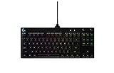 Logitech G Pro Mechanical Gaming Keyboard, 16.8 Million Colors RGB Backlit Keys, Ultra Portable...