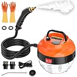 AUXCO 2500W Steam Cleaner, High Pressure Steamer for Cleaning, Handheld Portable Steam Cleaners for...