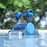 Dolphin Premier Robotic Pool Cleaner with Powerful Dual Scrubbing Brushes and Multiple Filter...