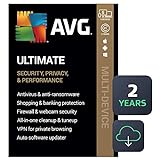 AVG Ultimate 2024 | Antivirus+Cleaner+VPN | 5 Devices, 2 Years [PC/Mac/Mobile Download]