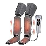 RENPHO Leg Massager with Heat for Circulation, Air Compression Calf Thigh Foot Massage, Adjustable...