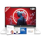 HP 15.6'' Business and Student Laptop Included with Microsoft Office, Intel Powerful Processor, 16GB...