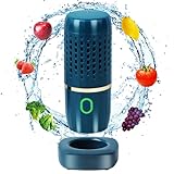 Fruit and Vegetable Washing Machine, Portable Fruit Cleaner Device, USB Wireless Food Purifier...