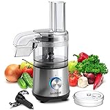 SHARDOR 3.5-Cup Food Processor Vegetable Chopper for Chopping, Pureeing, Mixing, Shredding and...