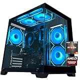 YAWYORE Gaming PC Desktop Computer AMD Ryzen 5 5600GT,16GB DDR4 3200MHz,1TB M.2 NVMe PCle4.0...