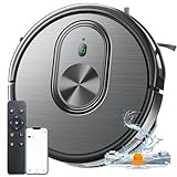 Robot Vacuum and Mop Combo, 3 in 1 Mopping Robotic Vacuum with Schedule, App/Bluetooth/Alexa, 1600Pa...