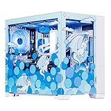 Velztorm Frosty Dragon Custom Built Gaming Desktop PC (AMD Ryzen 7 5700X, GeForce RTX 5060, 32GB...
