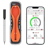 ThermoPro TempSpike 500FT Wireless Meat Thermometer, Bluetooth Meat Thermometer Wireless for Turkey...