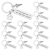 12 PCS Veterinarian Appreciation Gifts Vet Tech Keychain Thank You Gifts for Animal Rescue...